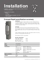 Preview for 9 page of Rinnai Demand Rapid DD1200E315L Owner And Installer Manual