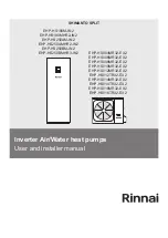 Preview for 1 page of Rinnai EHP-HS004MR32-EX2 User'S And Installer'S Manual