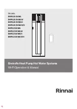 Rinnai EHPA250VMA Operation Manual preview