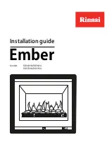 Preview for 1 page of Rinnai Ember Series Installation Manual