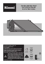 Preview for 1 page of Rinnai Enduro XL SP250B Operation & Installation Manual