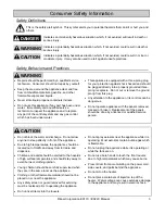 Preview for 3 page of Rinnai Energysaver EX17C Operation And Installation Manual