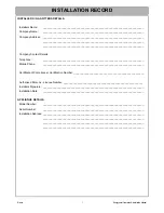 Preview for 4 page of Rinnai Energysavers RHFE-561FT Operation And Installation Manual