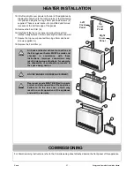 Preview for 30 page of Rinnai Energysavers RHFE-561FT Operation And Installation Manual