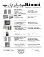 Preview for 26 page of Rinnai EPA-09-0001 User Manual