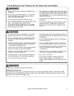 Preview for 3 page of Rinnai EX38CT RHFE-1005FTA2 Installation And Operation Manual