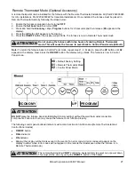 Preview for 27 page of Rinnai EX38CT RHFE-1005FTA2 Installation And Operation Manual