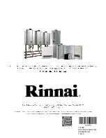 Preview for 88 page of Rinnai EX38CT RHFE-1005FTA2 Installation And Operation Manual