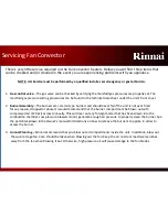 Предварительный просмотр 12 страницы Rinnai FC510N User Manual