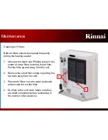 Предварительный просмотр 13 страницы Rinnai FC510N User Manual