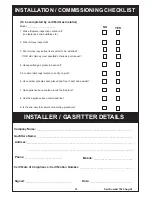 Preview for 12 page of Rinnai FS 35 Operating And Installation Instructions