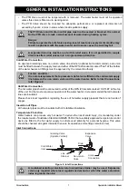 Preview for 9 page of Rinnai GHF4135L Operation & Installation Manual