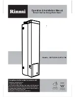 Rinnai GHF4135N Operation & Installation Manual preview