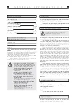 Preview for 2 page of Rinnai GT4SFD Operating And Assembly Instructions Manual