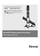 Предварительный просмотр 1 страницы Rinnai HD210i Installation Manual