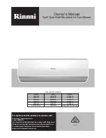 Предварительный просмотр 1 страницы Rinnai HINRA20M Owner'S Manual