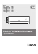 Rinnai HINRP20M Operation Manual preview