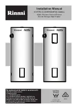 Preview for 1 page of Rinnai HOTFLO EHFA 250 Installation Manual