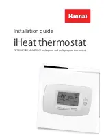 Rinnai iHeat TB7100A1000 MultiPRO Installation Manual preview