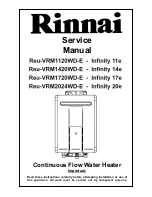 Preview for 1 page of Rinnai Infinity 11e Service Manual