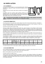 Preview for 25 page of Rinnai Infinity 14e Operation And Installation Manual