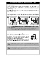 Предварительный просмотр 22 страницы Rinnai infinity 26 touch REU-VRM2626WD Operation & Installation Manual