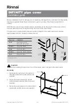 Rinnai INFINITY R1385 Installation Manual preview