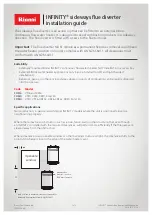 Rinnai Infinity VT16 Installation Manual preview