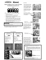 Preview for 1 page of Rinnai MANIFOLD ELECTRONIC CONTROL SYSTEM MSB-C1 Installation Instructions