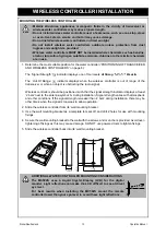 Preview for 15 page of Rinnai MC502S Operation & Installation Manual