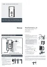Rinnai mini 350 Instructions For Use And Installation preview