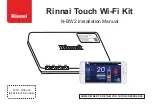 Rinnai N-BW2 Installation Manual preview