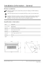 Предварительный просмотр 9 страницы Rinnai ODHRAD3EN Operation And Installation Manual