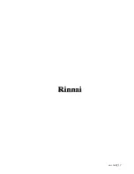 Preview for 22 page of Rinnai R331 User Manual