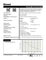 Preview for 1 page of Rinnai R98EASME Specification