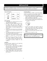 Предварительный просмотр 11 страницы Rinnai RB-3002E-CB Operation & Installation Manual