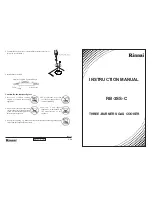 Rinnai RB-3SS-C Instruction Manual preview