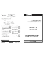 Rinnai RB-7502D-SSS Instruction Manual preview