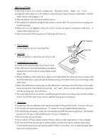 Preview for 4 page of Rinnai RB3CG Operating Instructions Manual