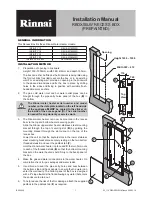 Rinnai RBOX06LW Installation Manual preview
