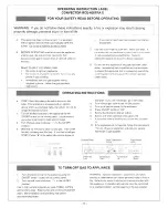 Preview for 11 page of Rinnai RCE-606TRA II Owner'S Operation And Installation Manual