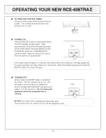 Preview for 14 page of Rinnai RCE-606TRA II Owner'S Operation And Installation Manual