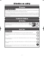 Preview for 5 page of Rinnai RDT-400 Operating Instructions Manual