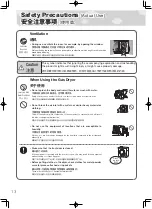 Preview for 14 page of Rinnai RDT-42-CH-W Operating Instructions Manual