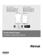 Rinnai RE140e Installation And Operation Manual preview