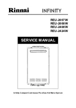 Rinnai REU-2007W Service Manual preview