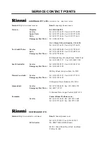 Preview for 69 page of Rinnai REU-2007W Service Manual