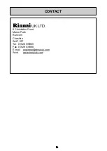 Предварительный просмотр 12 страницы Rinnai REU-KBM3237FFUDHD-E Service Manual