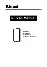 Rinnai REU-V2632FFUG Service Manual preview