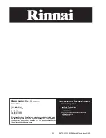 Предварительный просмотр 55 страницы Rinnai REU-VR1620WB Service Manual